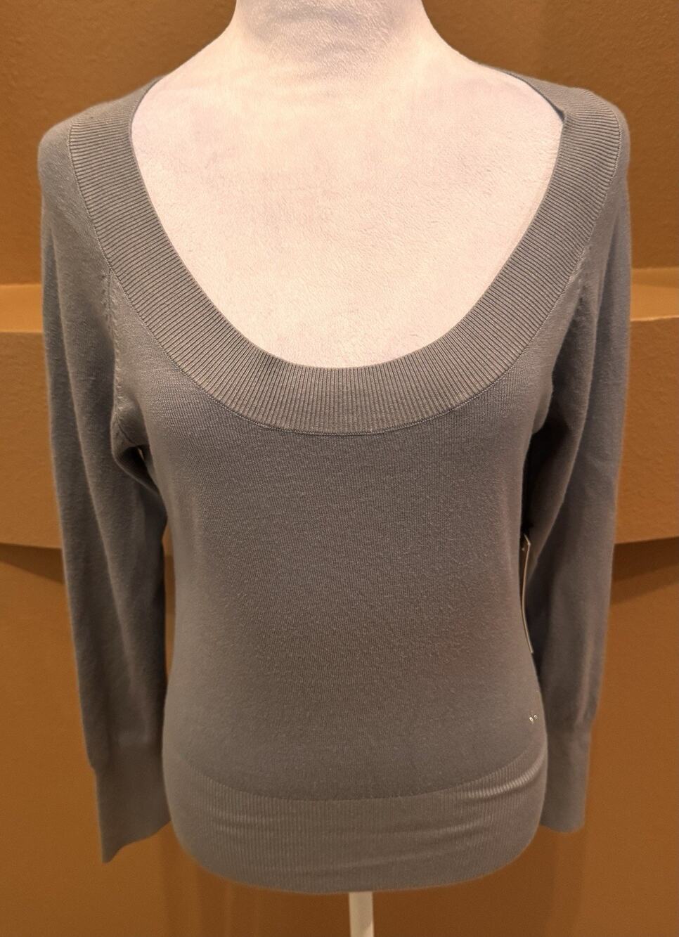 Vertigo Paris Designer Sweater Gray Size L